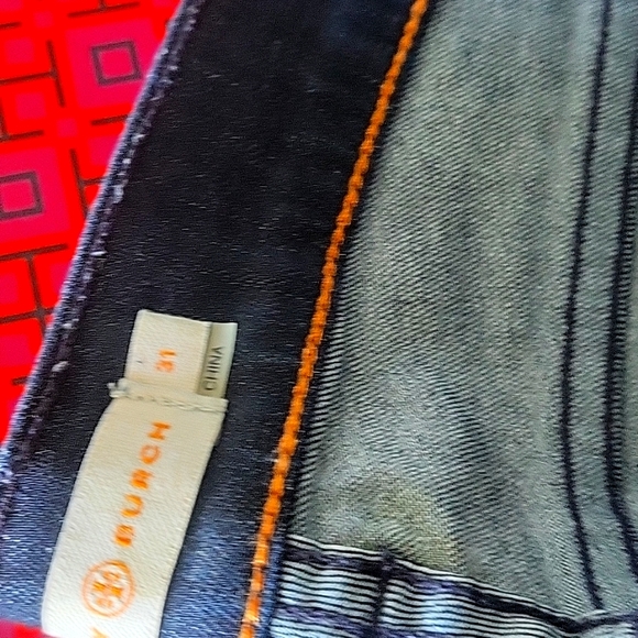 Tory Burch Denim Jeans FINAL MARKDOWN - Picture 4 of 7